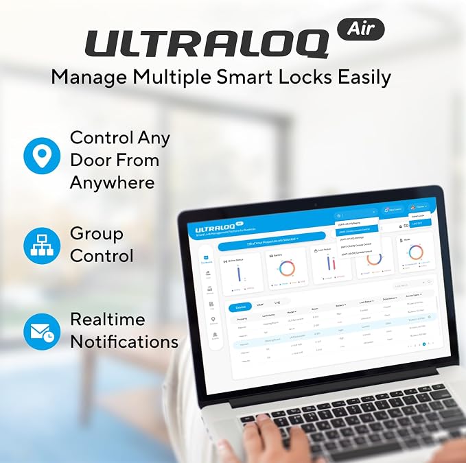ULTRALOQ Latch 5 Built-in WiFi Smart Lock - Image 6