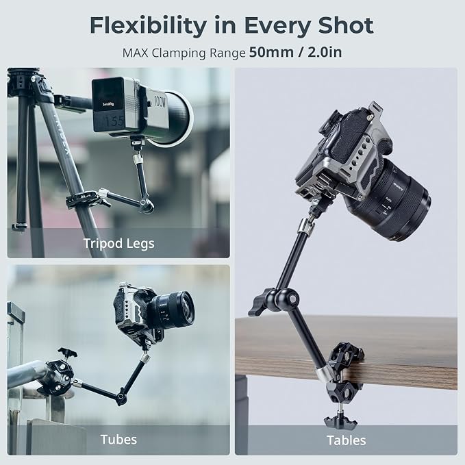 SMALLRIG 12.9 Inches Magic Arm Clamp, - Image 7