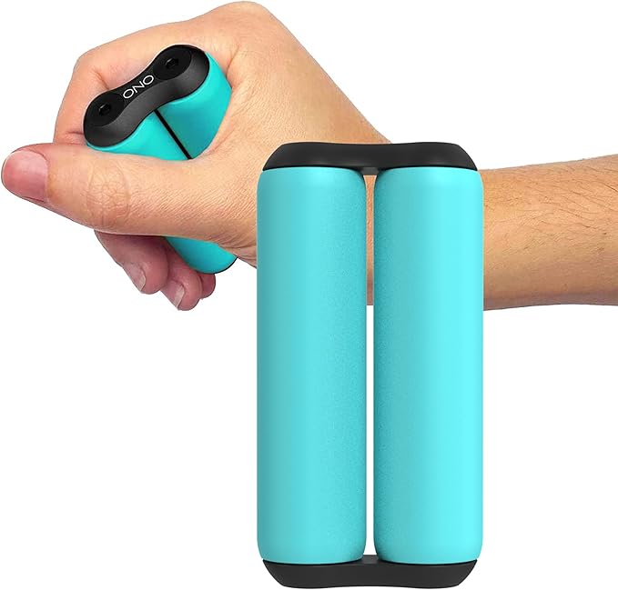 ONO Roller - Handheld Fidget Toy for Adults | Help Relieve Stress, Anxiety, Tension | Promotes Focus, Clarity | Compact, Portable Design (Teal, Full Size - ABS Plastic)