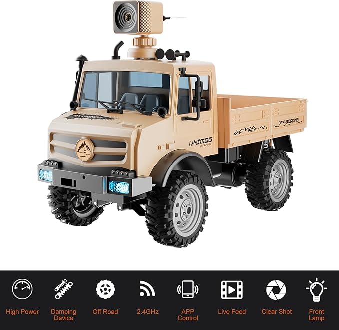 1:16 Scale Remote Control Trucks, 2.4GHz RC Car - Image 3
