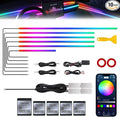 Dreamcolor Acrylic Interior Car LED Strip Light by MAODANER