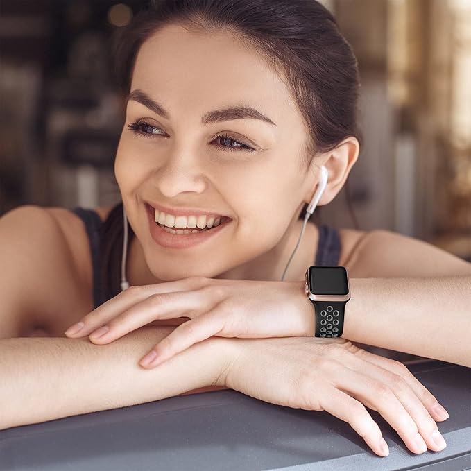 Lerobo Sport Bands Compatible for Apple Watch Band 40mm 38mm 42mm 41mm - Image 3