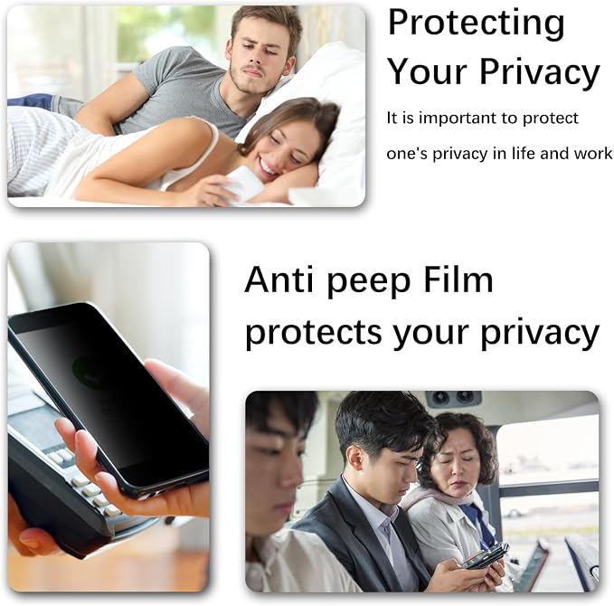 Privacy Screen Protector for Google Pixel 9 Anti Spy Private Tempered Glass - Image 6