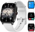Smart Watches for Women Men with Bluetooth Call & AI Voice, 1.85" HD Fitness Tracker with Heart Rate SpO2 Sleep Monitor, 100+ Sports Modes,Mini Games, IP68 Waterproof Smartwatch for Android iOS Phones