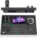 Tenveo NDI PTZ Camera Controller, 4D Joystick, PoE IP PTZ Controller Keyboard by Tenveo