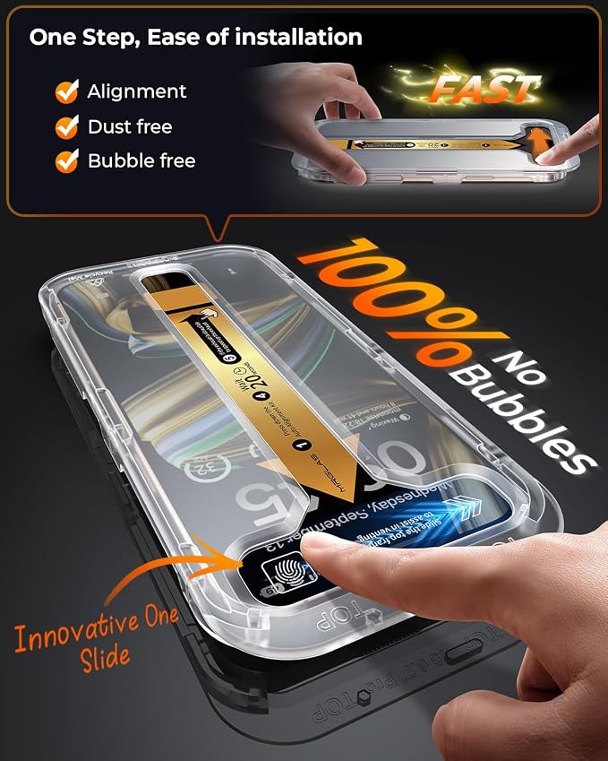 MRGLAS 4-Pack Privacy Screen Protector - Image 2