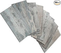AULIGET 100-Piece Subway Tiles Peel and Stick Backsplash PVC Tile, 3" x 6" Vintage Wood Stick on Tiles for Backsplash Kitchen, Bathroom, Laundry Room, Camper, Fireplace