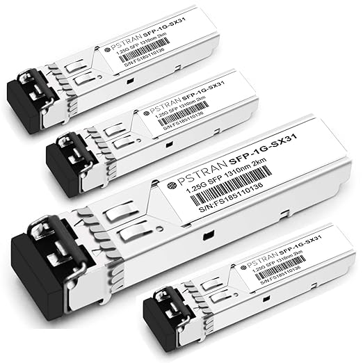 OPSTRAN 1000BASE-SX SFP Optical Transceiver Module Compatible with Mellanox 1310nm 2km DDM Duplex LC MMF 4 Pack