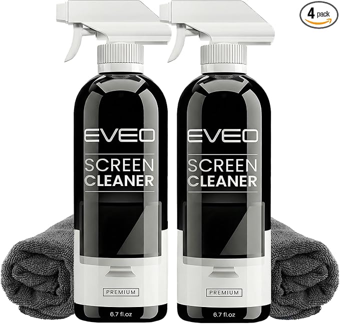 EVEO® Screen Cleaner Spray Kit TV Screen Cleaner by EVEO