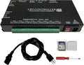 CANRIA K8 ARTNET+DMX CONSOLE LED CONTROLLER, Suitable for SPI and DMX512 LED Light, Online Offline, Addressable Programmable, 1G SD Card With 96 Program Modes and Offline Software.