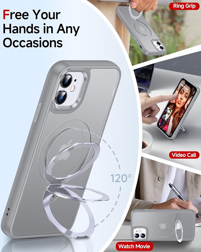 LeYi for iPhone-11 Case Gray, - Image 2