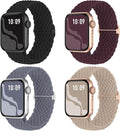 4 Pack Braided Stretchy Bands Compatible by Suitisbest