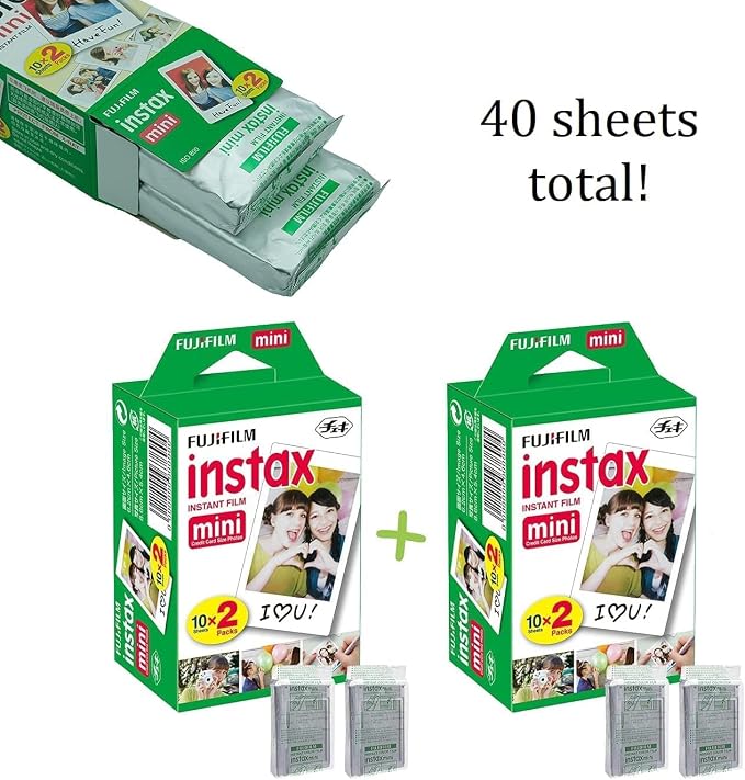 Fujifilm Instax Mini 11 Instant Camera Ice White + Fuji Film Value Pack + - Image 2