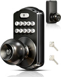 Veise KS03 Keypad Door Knob Lock, Keyless Entry Digital Lock by Veise