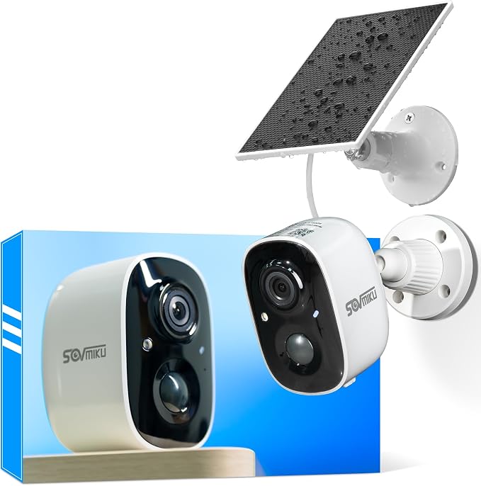 Vicohome CG6 Best 2K Solar Security Camera Wireless Outdoor System, No NVR by sovmiku