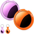 2 Pack Tracker Tags Pair with Apple Find My Bluetooth Air Smart Tags Key Finder by CYBERDOT