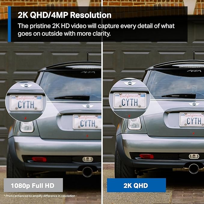 Tapo MagCam 2K+ - 2025 Wirecutter Best Outdoor Security Camera & PCMag Editors' Choice, Wireless Battery Power, Magnetic Mount, Subscription-Free SD Storage or optional Cloud, Person/Vehicle Detection