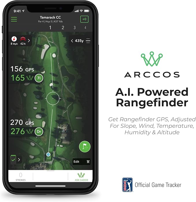 Arccos Smart Sensors: Automatic Golf Game Tracking System, A.I. Powered GPS - Image 5