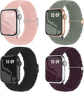4 Pack Braided Stretchy Bands Compatible by Suitisbest