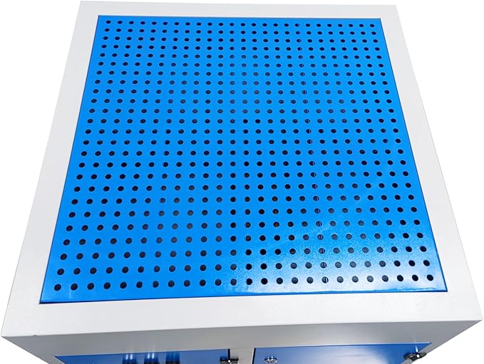 HayWHNKN Metal Working Downdraft Table Dust Collector Vacuum Welding Multi-stage Purification Dust Collector for Grinding Polishing Dusting Welding 31.5''*31.5'' 220V