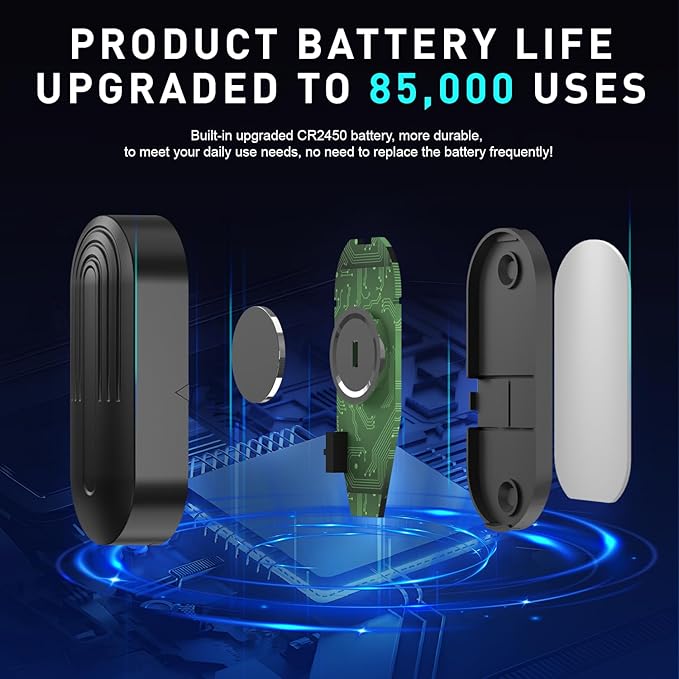 SanJie Wireless Door Chime for Business When Entering Door Entry Chime Door Bell with 800Ft Range Door Chimes When Door Opens for Home Door Alarm with Chime Adjustable Volume