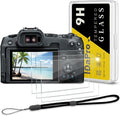 iDaPro Screen Protector for Canon EOS R8 + Hand Lanyard Tempered Glass Easy by ScreenProtectorExpert