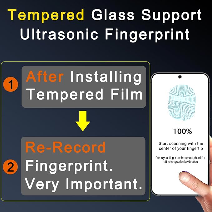 Ferilinso 3 Pack Privacy Screen Protector - Image 3
