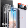 TOCOL Compatible for Google Pixel 6 5G 6.4'' Tempered Glass Screen Protector & by TOCOL