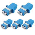 LC UPC Duplex Fiber Optic Adapter, Single Mode LC to LC Coupler by Unknown