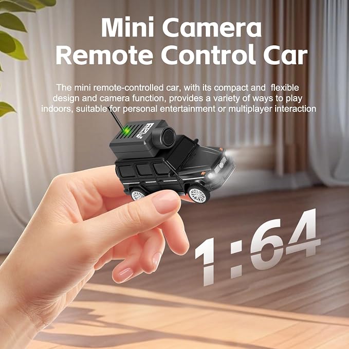 GoolRC WLtoys 6406 Mini RC Car, 2.4GHz 1:64 Scale FPV Remote Control Car - Image 2