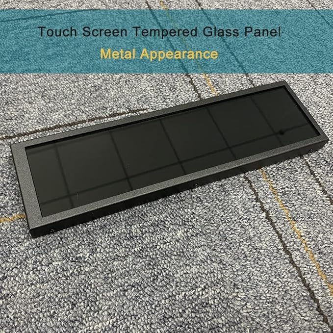 8.8 Inch Small Touchscreen Monitor, PC Temperature Display, PC Sensor Panel Display, IPS USB Mini Screen for Raspberry Pi, AIDA64 CPU RAM Data Temperature Monitor for ARGB Computer Case