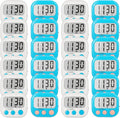 Classroom Timers for Teachers Kids Large Magnetic Digital Timer Teacher Supplies 24 Pack-Blue White