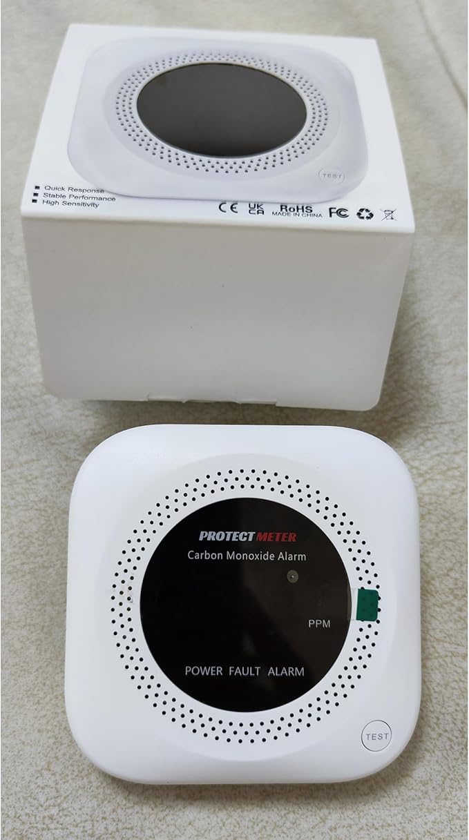 Carbon Monoxide Detectors Plug in, Carbon Monoxide Alarm, Co Detector with Digital Display for Home/Kitchen/RV