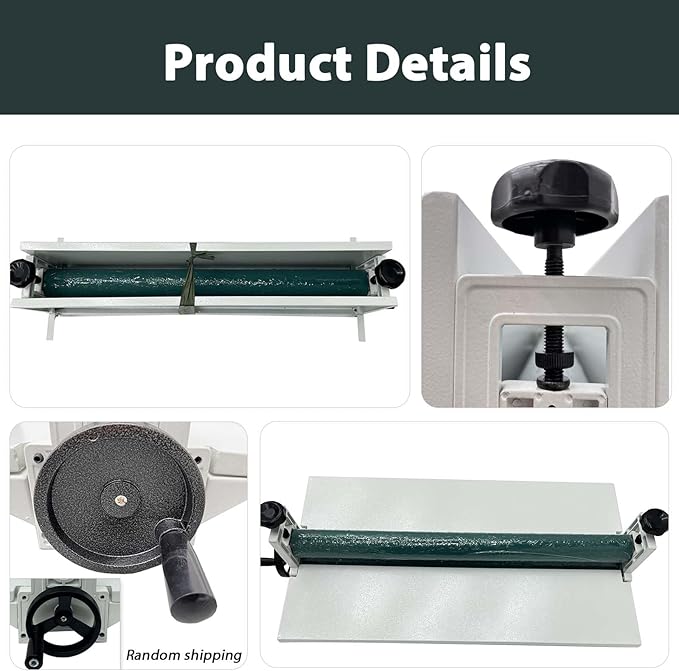 JARYANNIX Foldable Manual Cold Laminating Machine, 30Inch Commercial Cold Laminator, Adjustable Pressure, No Bubble Photo Film Laminating Machine, Maximum Thickness 0.4in