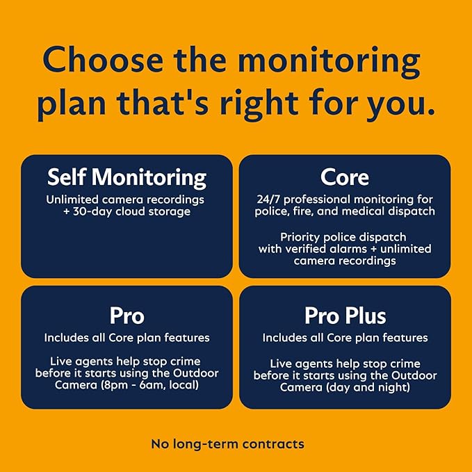 SimpliSafe 10 Piece Wireless Home Security System with Outdoor Camera- Optional 24/7 Professional Monitoring - No Contract - Compatible with Alexa and Google Assistant