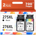 PG275 CL276 Compatible Ink Cartridge Combo Pack Replacement by Relcolor