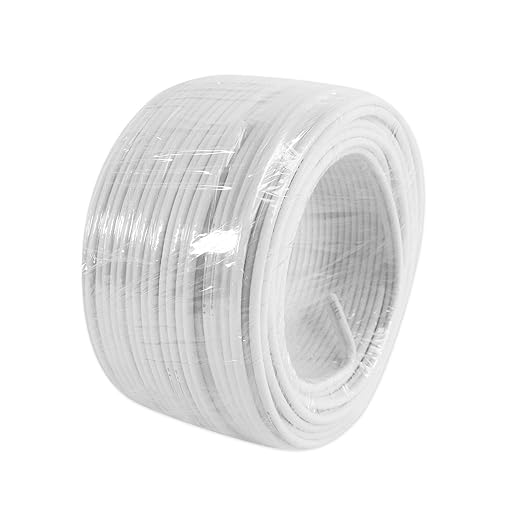Rockville Marine 14G100 14 Gauge 100ft Speaker Wire, 100% OFC Copper, Marine-Grade, UV-Resistant, Flexible, for Boats and Outdoor Audio