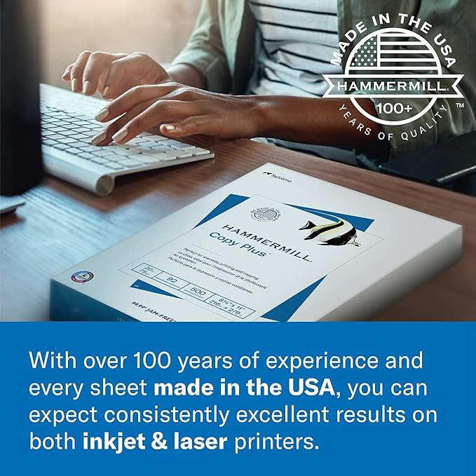 Hammermill Printer Paper, 20 lb Copy Paper, 11 x 17-5 Ream - Image 7