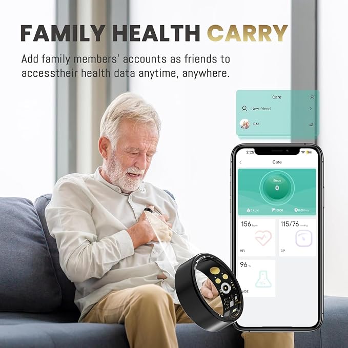 Smart Ring for Women Men, Health Tracker - Image 7