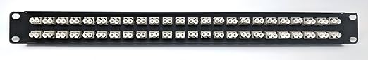 Ultra Spec Cables 1U 48port High Density Patch Panel, Loaded - Image 3