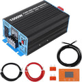 1000W Pure Sine Wave Inverter,1 USB Port 5v/2.1a,LCD Display&Remote Controller for Home, RV, Truck