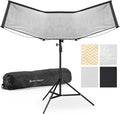 K&F CONCEPT Curved Reflector, Quick-Open Clamshell Light Reflector by KFCONCEPT