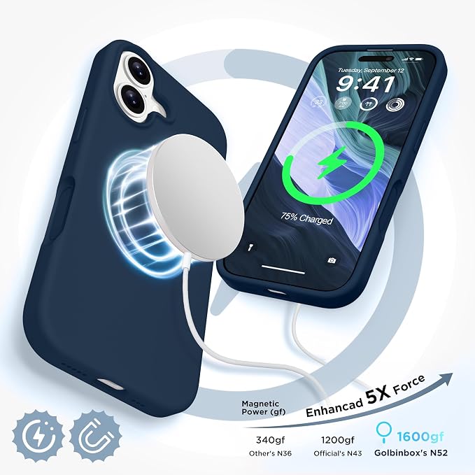 GolbinBox Magnetic for iPhone 17 Case, Compatible - Image 4