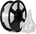 Flashforge 3D Printer Filament Silk PLA 1.75mm 1kg Spool-Dimensional Accuracy +/- 0.02mm (White)
