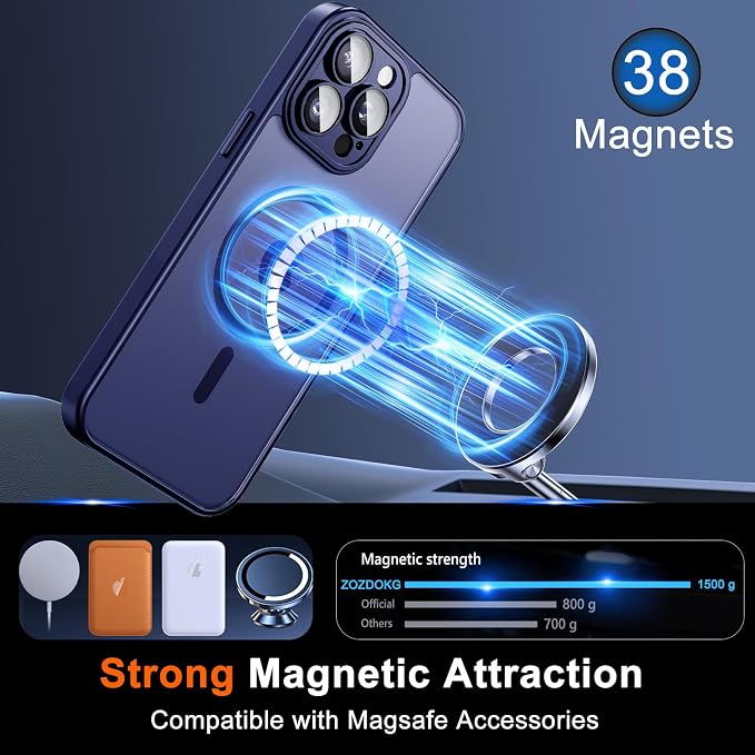 for iPhone 14 Pro Case with Privacy Screen Protector and Camera Protection - Image 3
