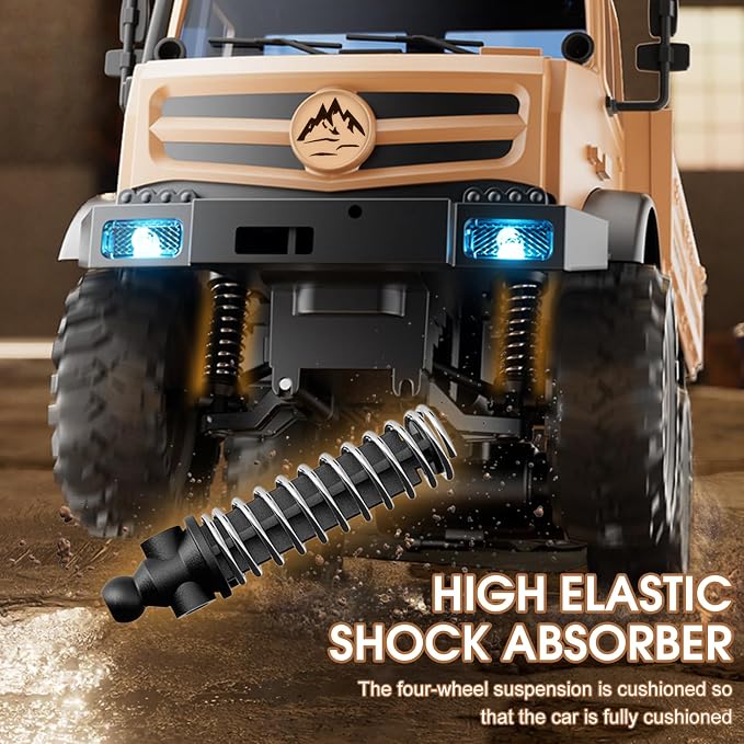 1:16 Scale Remote Control Trucks, 2.4GHz RC Car - Image 5