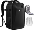 K&F CONCEPT Camera Backpack, Hardshell Photography DSLR Camera Bag by KFCONCEPT