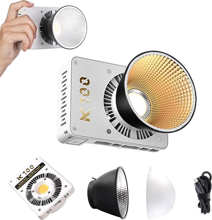 Walking Way 100W Led Video Camera Light Kit, 2800K-6800K Bi-Color Continuous by WalkingWay