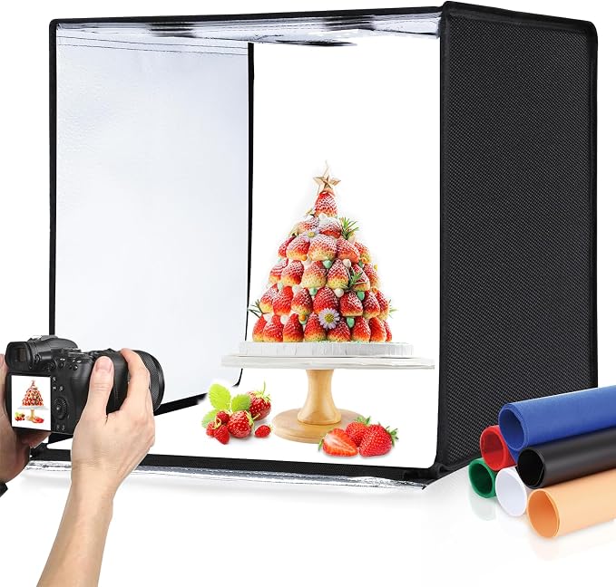 PULUZ Light Box Photography, 24x24 inch Large Photo Studio Light Box, by PULUZ