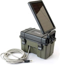 HME Trail Camera 12V/Solar Auxiliary Power Pack Durable Weather-Resistant by HuntingMadeEasy